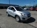 2016 Silver Ice Metallic Chevrolet Trax LT  photo #3