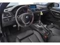Black 2017 BMW 4 Series 430i Coupe Interior Color