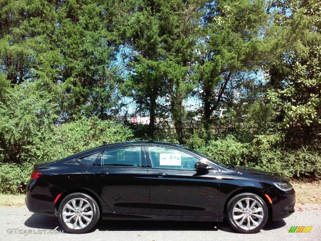 Black 2017 Chrysler 200 S Exterior Photo #115862350