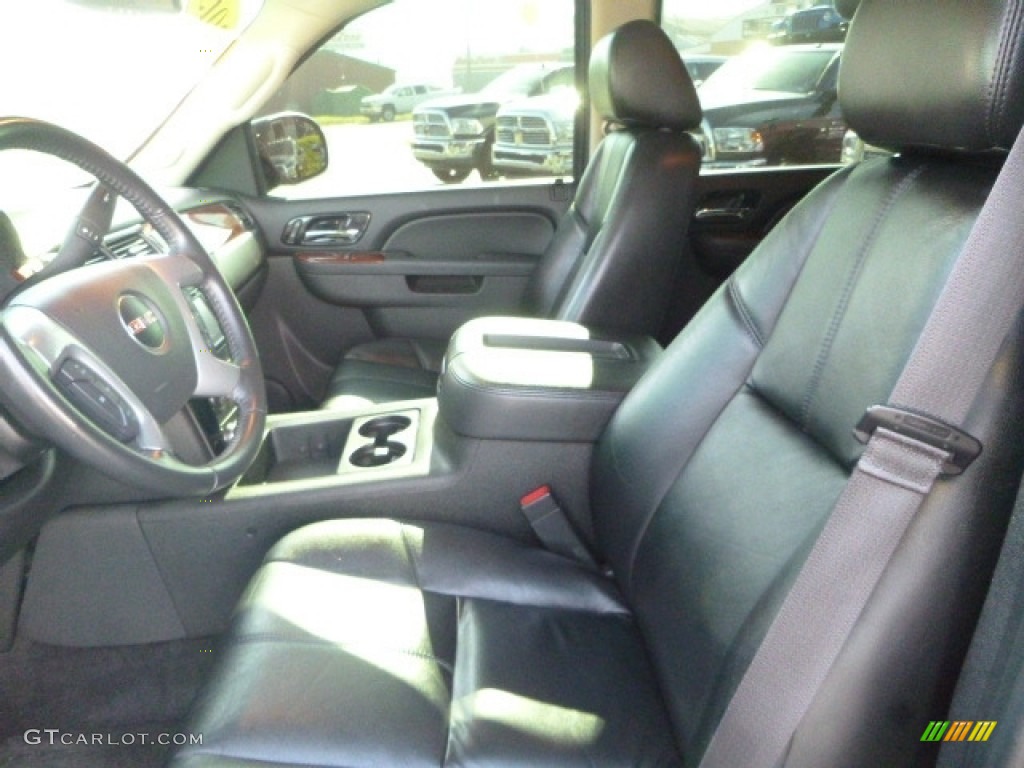 2013 Yukon SLT 4x4 - Onyx Black / Light Titanium photo #13