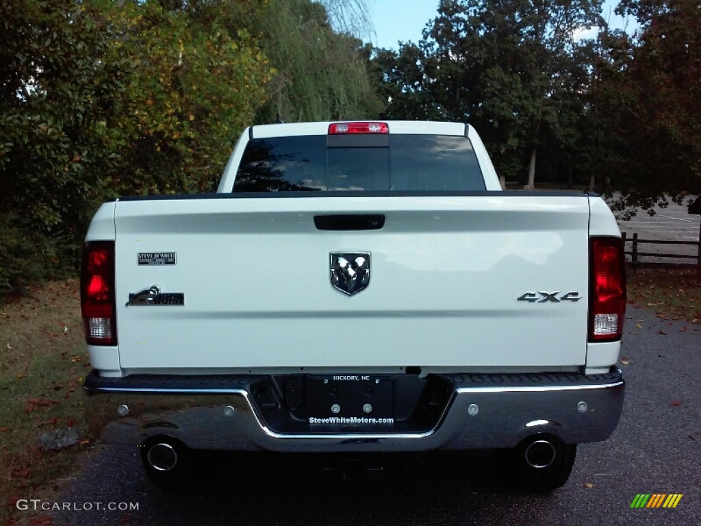 2016 1500 Big Horn Crew Cab 4x4 - Bright White / Black/Diesel Gray photo #23