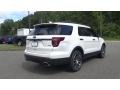 2017 White Platinum Ford Explorer Sport 4WD  photo #7