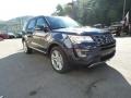 2017 Blue Jeans Ford Explorer Limited 4WD  photo #4