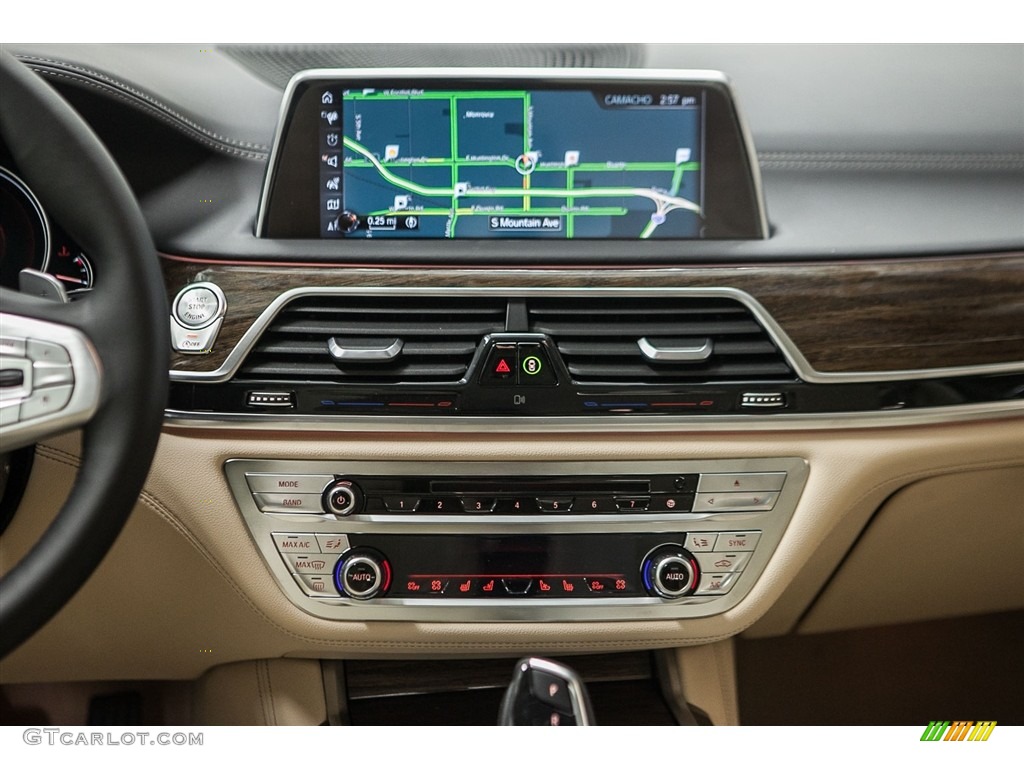 2017 7 Series 740i Sedan - Arctic Gray Metallic / Canberra Beige photo #5