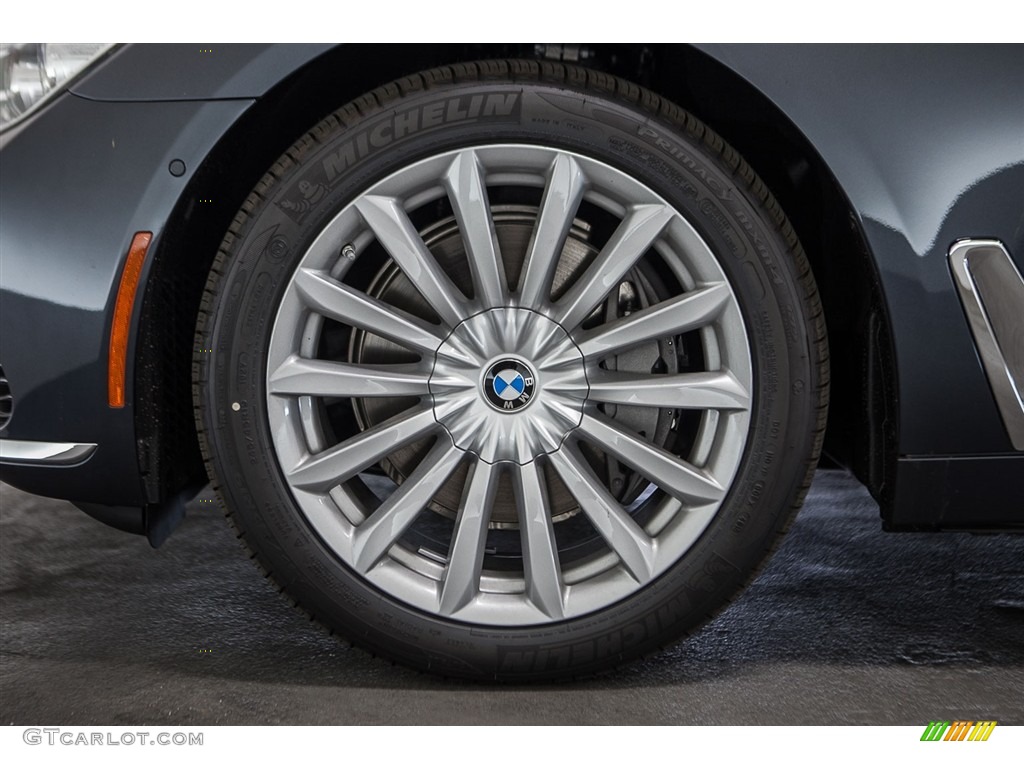 2017 7 Series 740i Sedan - Arctic Gray Metallic / Canberra Beige photo #9