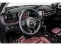 Cross Punch Leather/Pure Burgundy Dashboard Photo for 2017 Mini Clubman #115867306