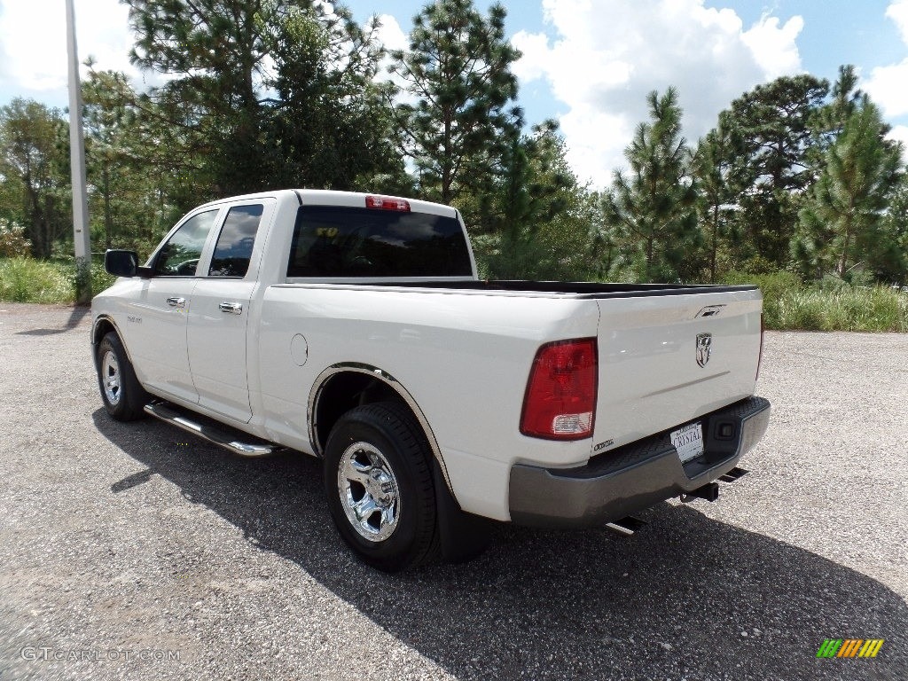 2009 Ram 1500 ST Quad Cab - Stone White / Dark Slate/Medium Graystone photo #3