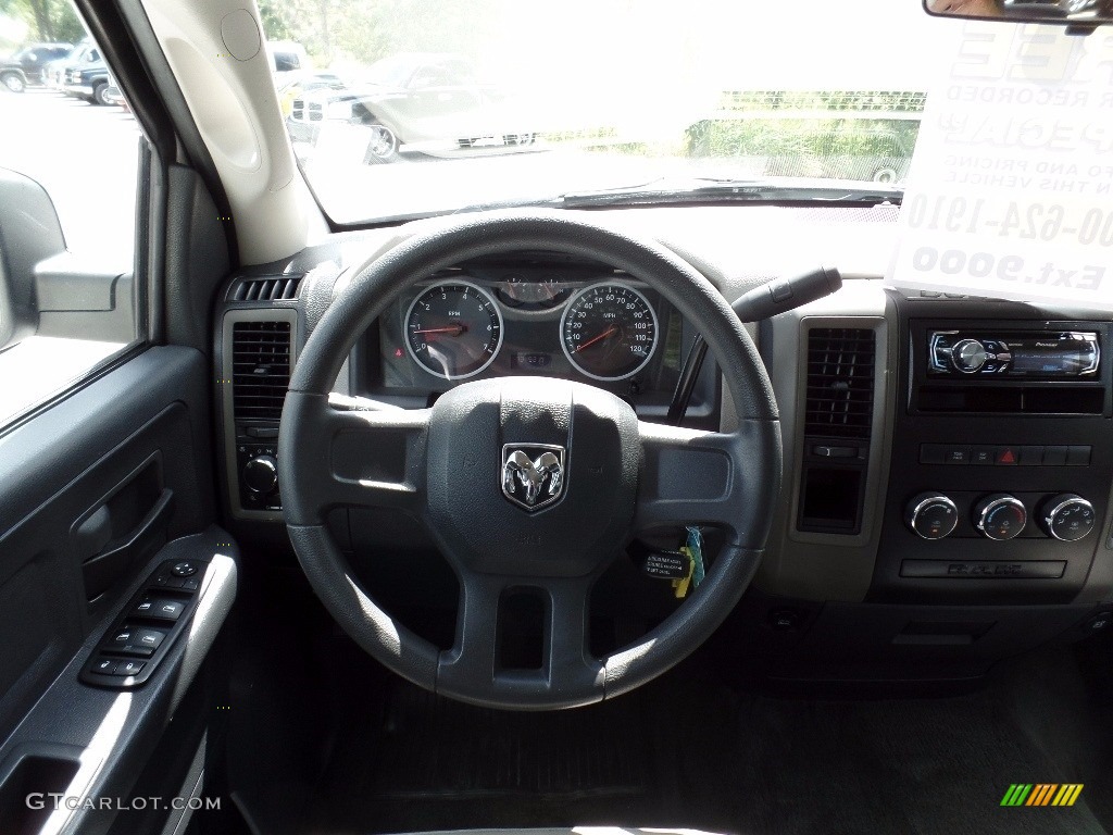 2009 Ram 1500 ST Quad Cab - Stone White / Dark Slate/Medium Graystone photo #6