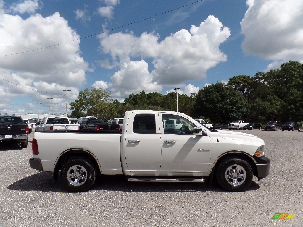 2009 Ram 1500 ST Quad Cab - Stone White / Dark Slate/Medium Graystone photo #9