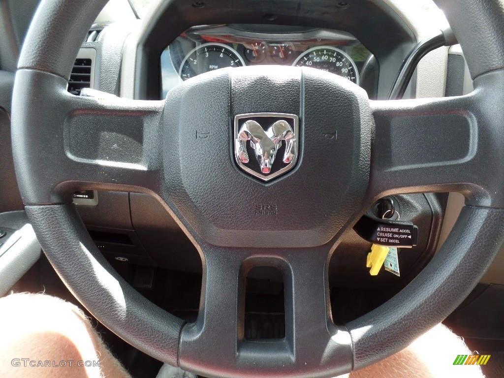 2009 Ram 1500 ST Quad Cab - Stone White / Dark Slate/Medium Graystone photo #21
