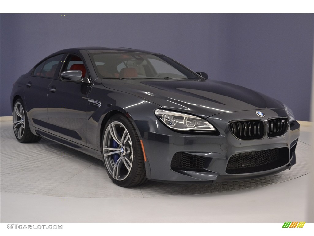 2017 M6 Gran Coupe - Singapore Gray Metallic / Sakhir Orange/Black photo #1