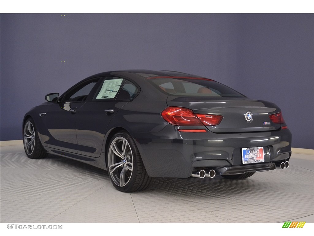 2017 M6 Gran Coupe - Singapore Gray Metallic / Sakhir Orange/Black photo #4