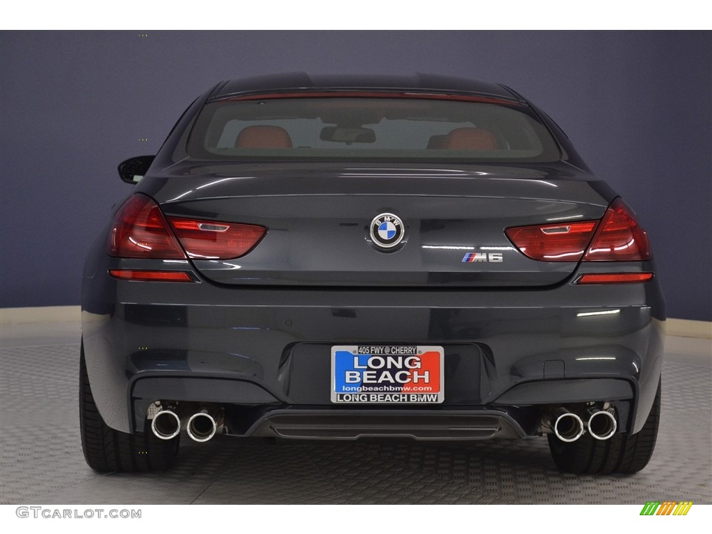2017 M6 Gran Coupe - Singapore Gray Metallic / Sakhir Orange/Black photo #5
