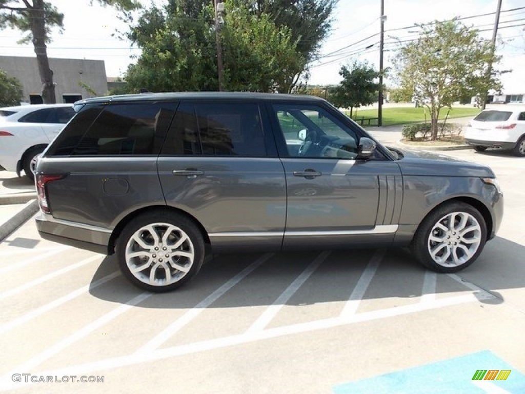 2016 Range Rover HSE - Corris Grey Metallic / Ebony/Cirrus photo #6