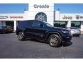 2017 Diamond Black Crystal Pearl Jeep Grand Cherokee 75th Annivesary Edition  photo #1