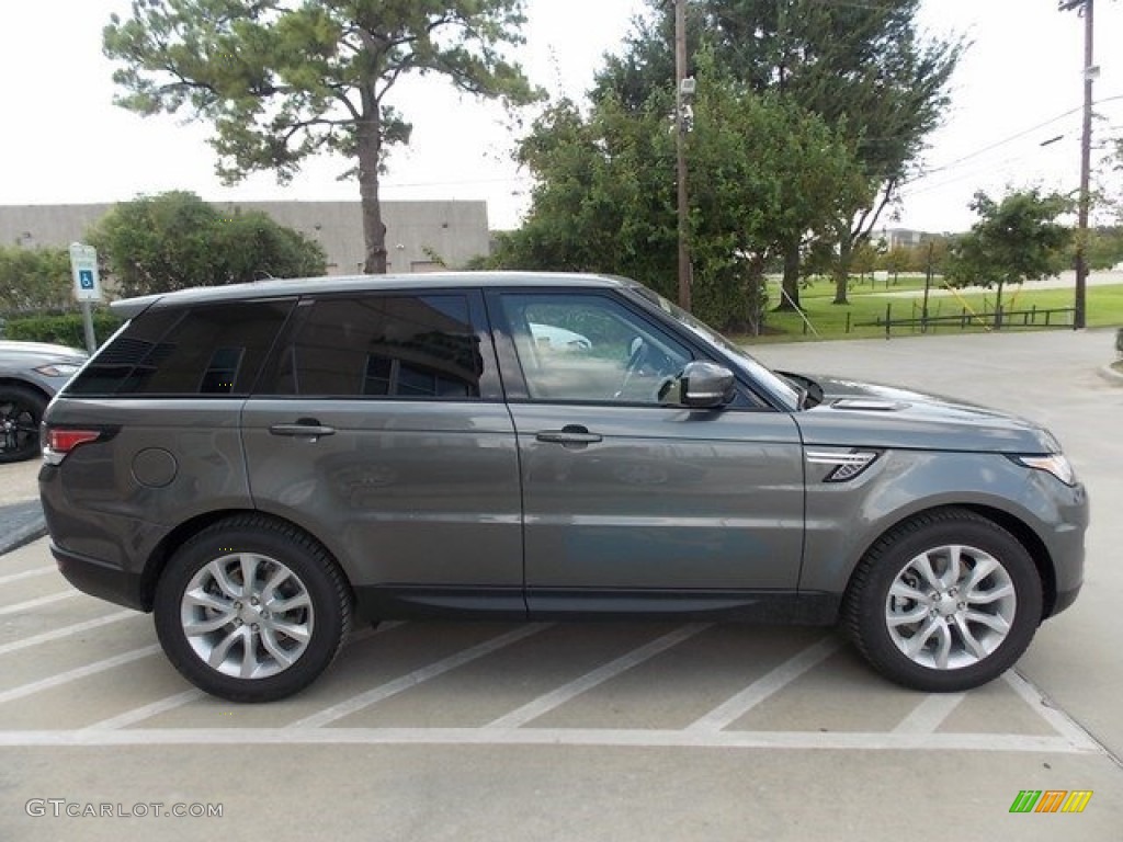 2016 Range Rover Sport HSE - Corris Grey Metallic / Espresso/Almond photo #6