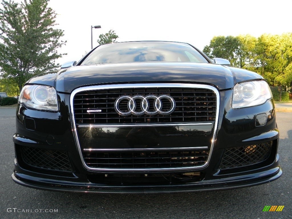 2007 S4 4.2 quattro Sedan - Brilliant Black / Ebony/Silver photo #4