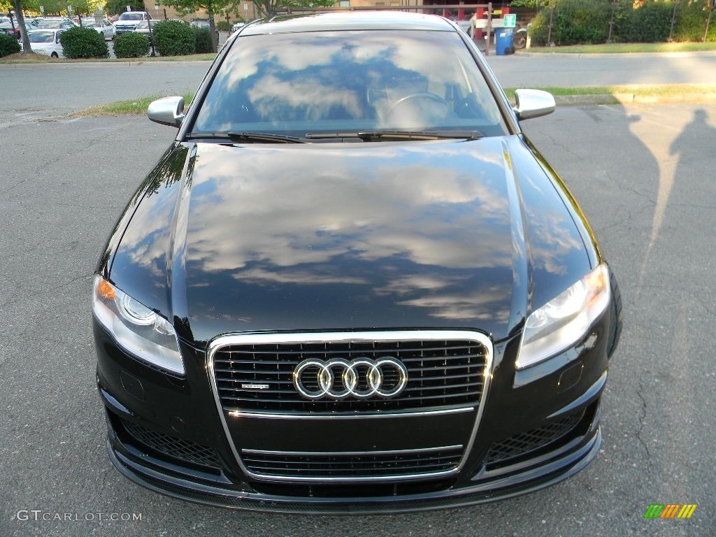 2007 S4 4.2 quattro Sedan - Brilliant Black / Ebony/Silver photo #5