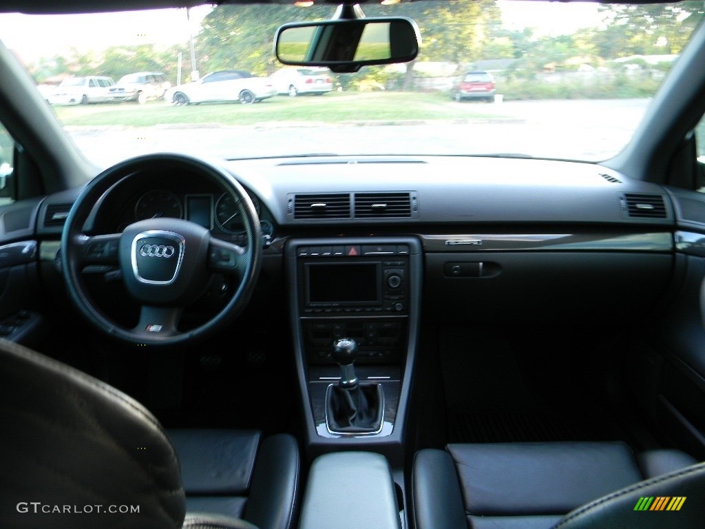 2007 S4 4.2 quattro Sedan - Brilliant Black / Ebony/Silver photo #14
