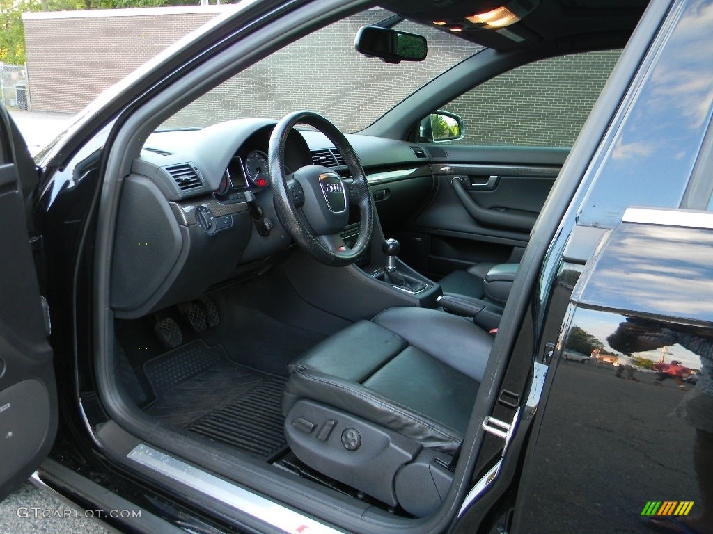 2007 S4 4.2 quattro Sedan - Brilliant Black / Ebony/Silver photo #18