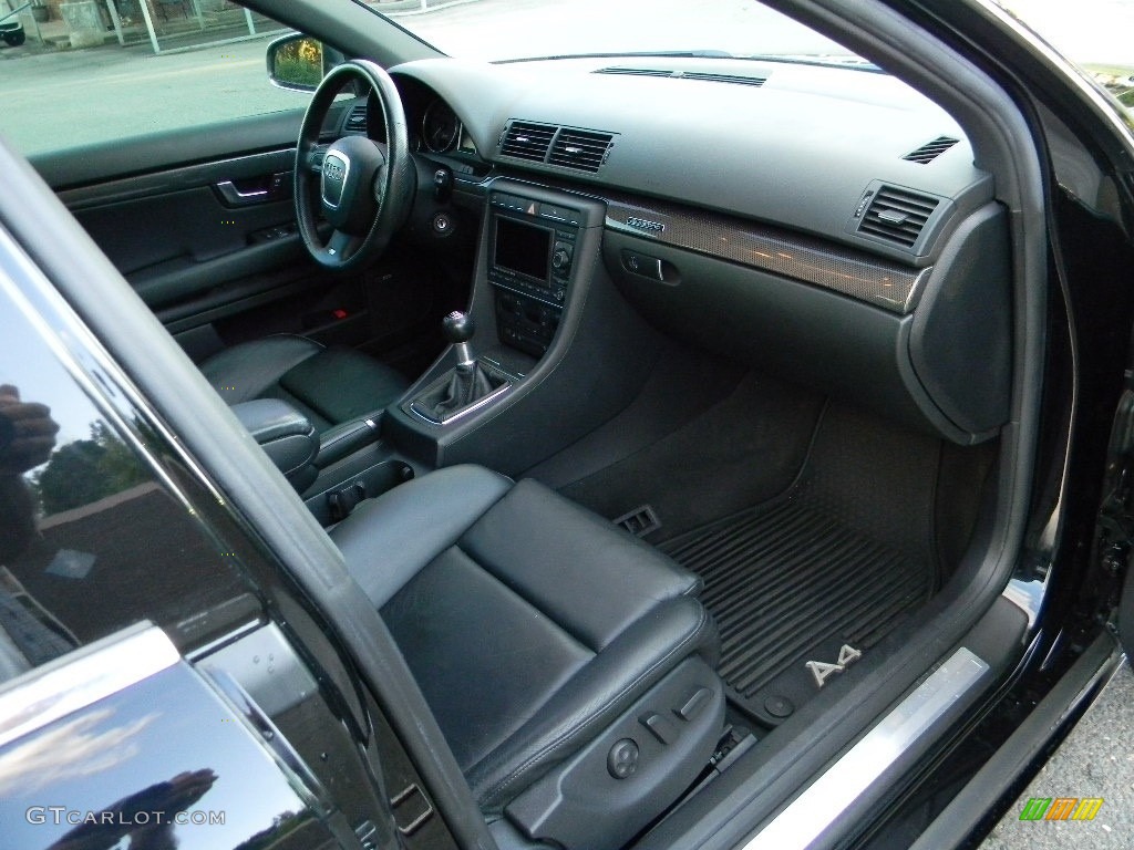2007 S4 4.2 quattro Sedan - Brilliant Black / Ebony/Silver photo #22