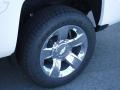 2017 Summit White Chevrolet Silverado 1500 LTZ Crew Cab 4x4  photo #3