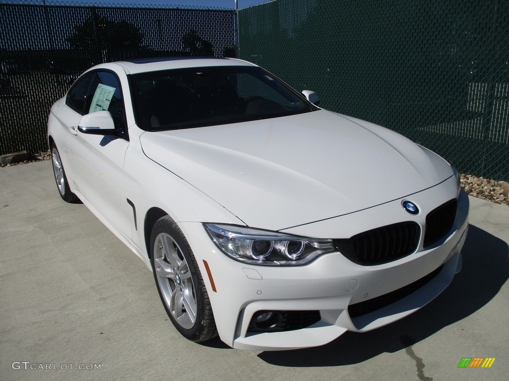 Alpine White 2017 BMW 4 Series 440i xDrive Coupe Exterior Photo #115875108