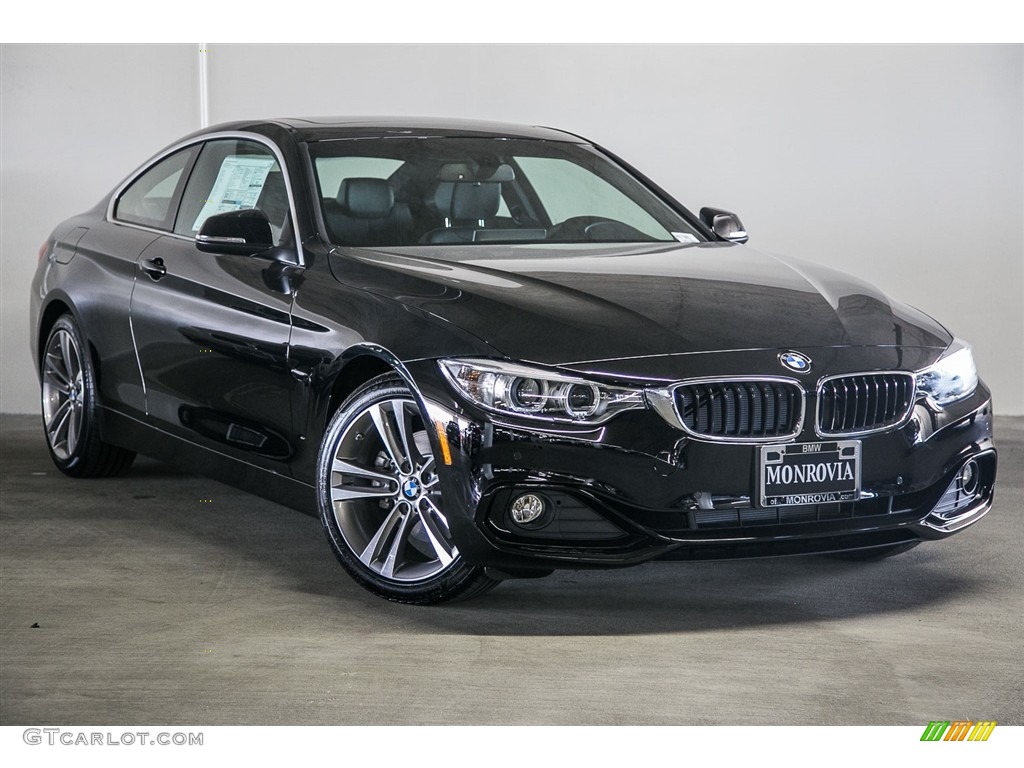 Jet Black 2017 BMW 4 Series 430i Coupe Exterior Photo #115877379