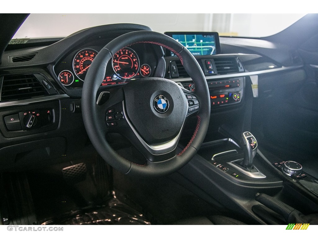 2017 4 Series 430i Coupe - Imperial Blue Metallic / Black photo #6