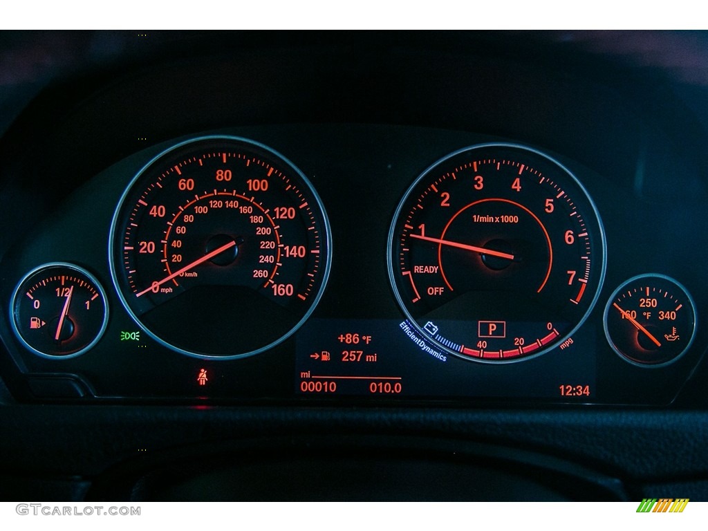 2017 BMW 4 Series 430i Coupe Gauges Photo #115877562