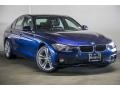 Mediterranean Blue Metallic 2017 BMW 3 Series 320i Sedan Exterior