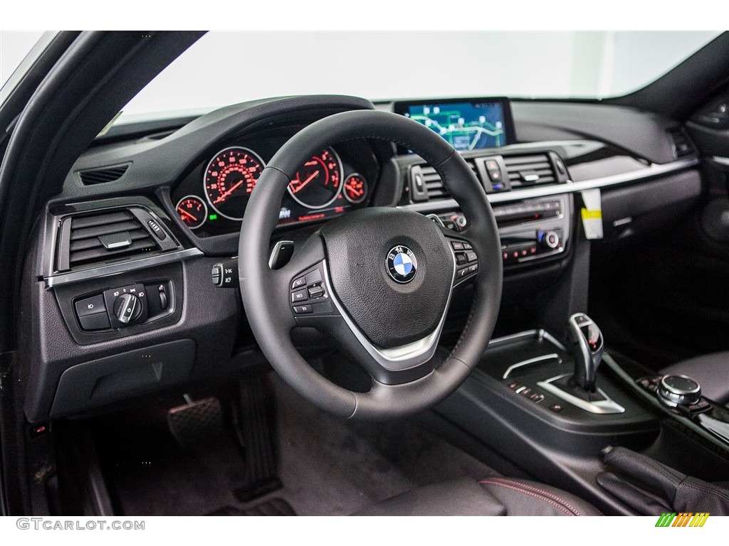 2017 BMW 4 Series 440i Coupe Black Dashboard Photo #115878699