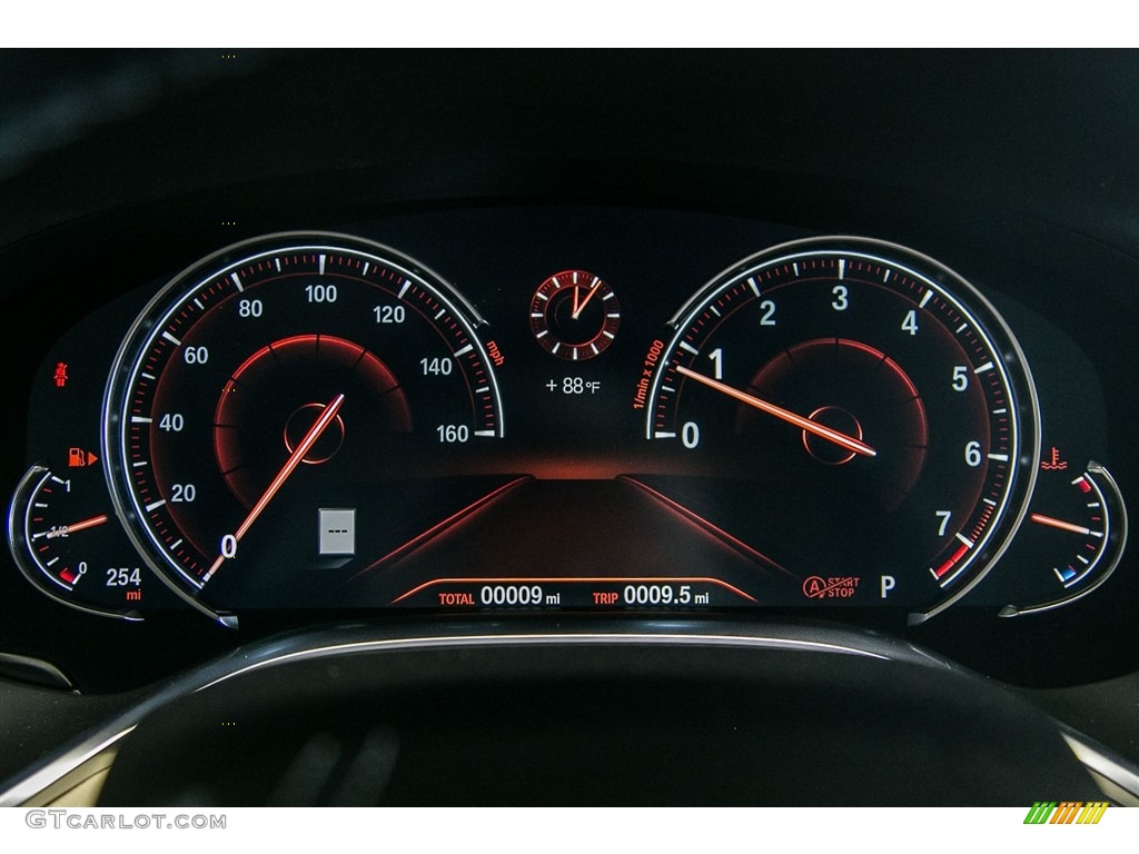 2017 BMW 7 Series 740i Sedan Gauges Photo #115879572