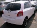 2008 Polar White Toyota Yaris S 3 Door Liftback  photo #2