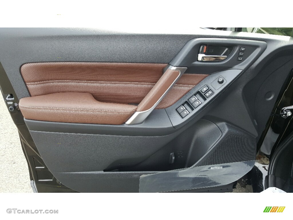 2017 Subaru Forester 2.5i Touring Saddle Brown Door Panel Photo #115879938