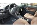 Saddle Brown 2017 Subaru Forester 2.5i Touring Interior Color