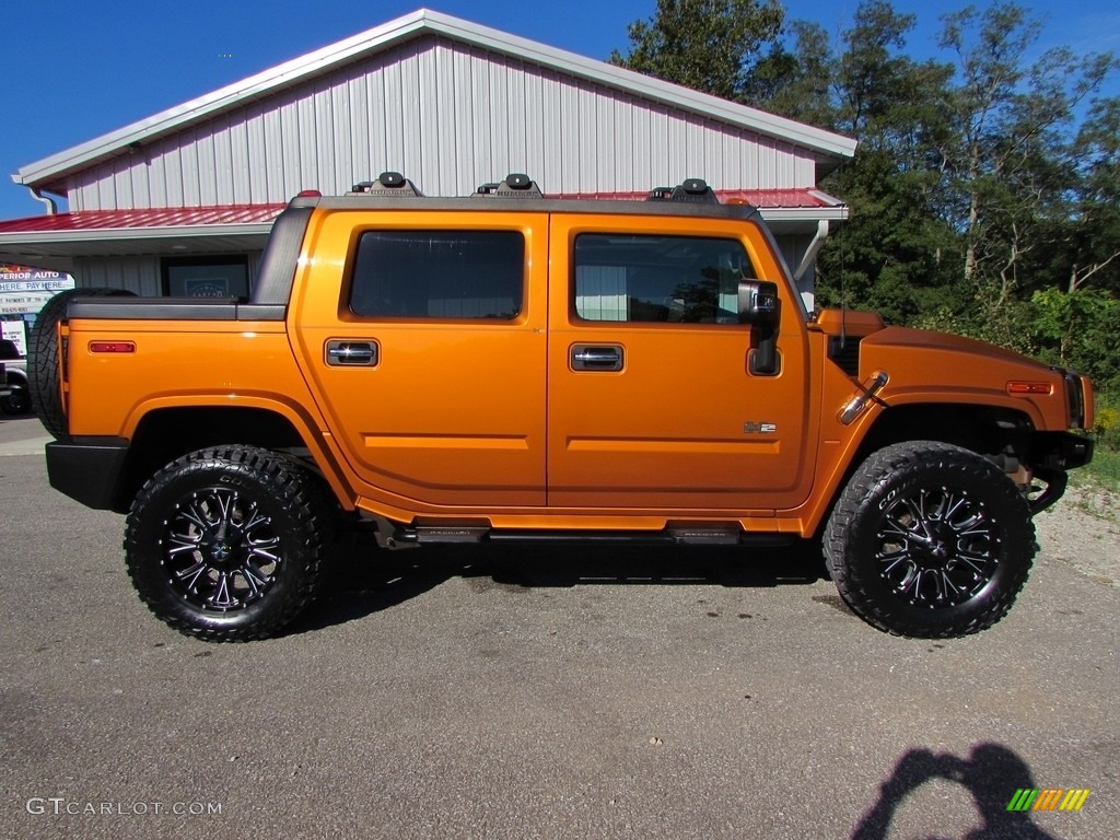 2006 H2 SUT - Fusion Orange / Ebony photo #2