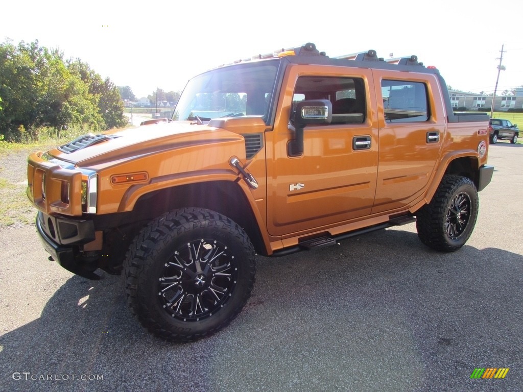 2006 H2 SUT - Fusion Orange / Ebony photo #9