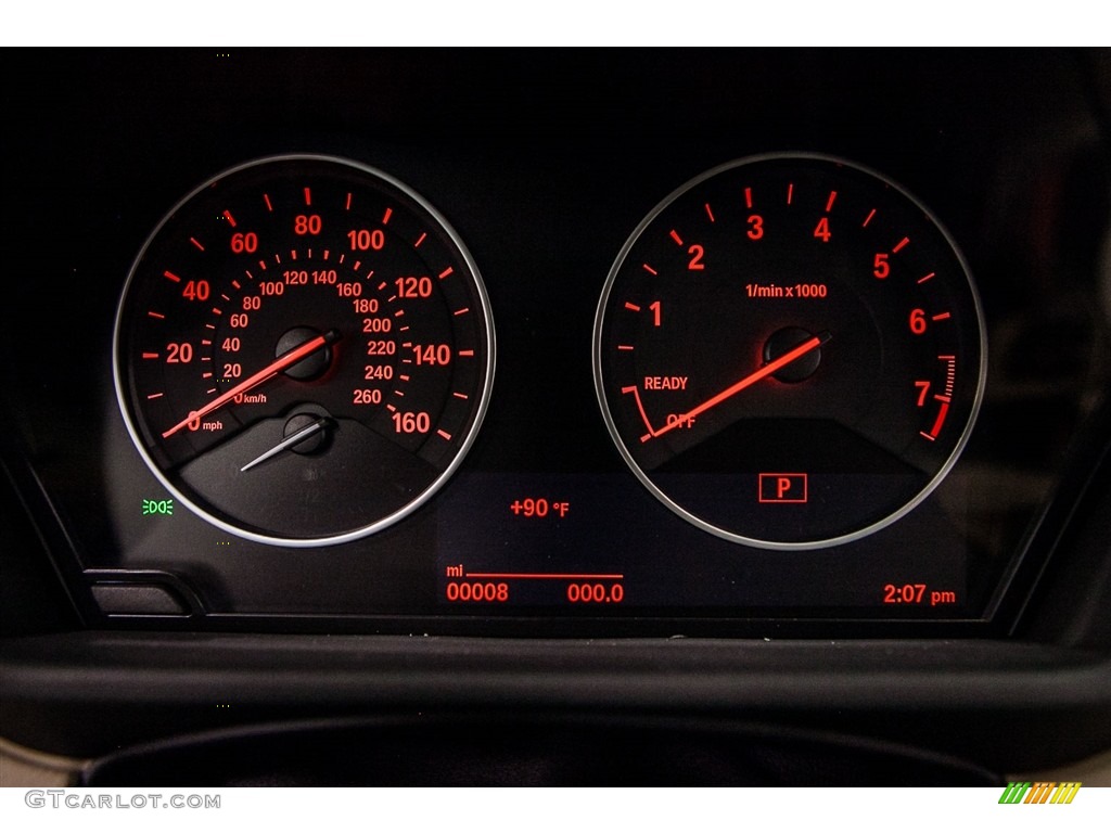 2017 BMW X1 xDrive28i Gauges Photo #115880714