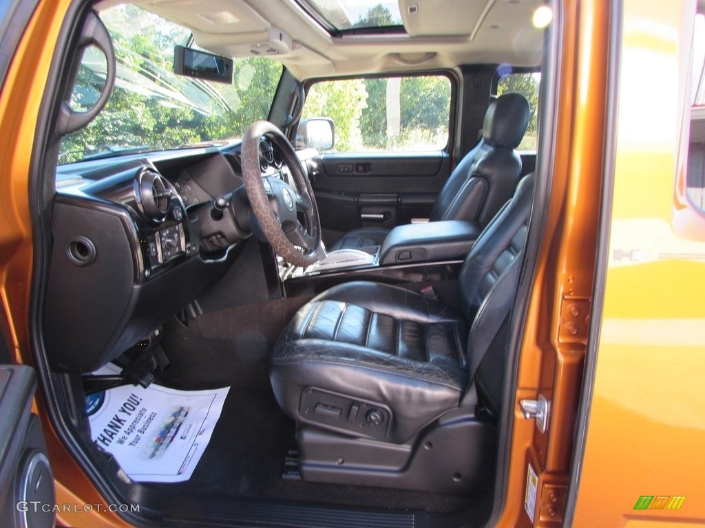 2006 H2 SUT - Fusion Orange / Ebony photo #32