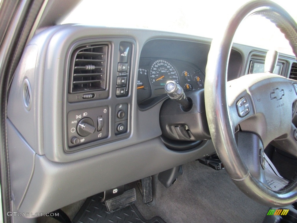 2005 Silverado 2500HD LS Crew Cab 4x4 - Silver Birch Metallic / Dark Charcoal photo #11