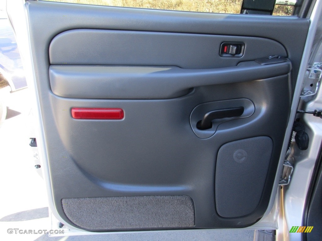 2005 Silverado 2500HD LS Crew Cab 4x4 - Silver Birch Metallic / Dark Charcoal photo #23