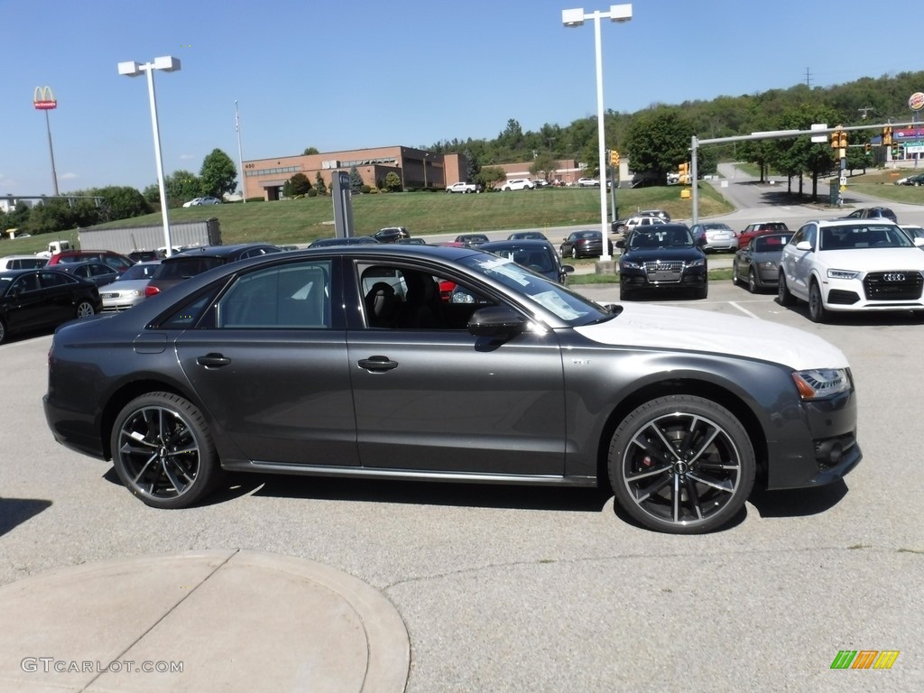Daytona Gray Pearl 2017 Audi S8 plus 4.0T quattro Exterior Photo #115881795
