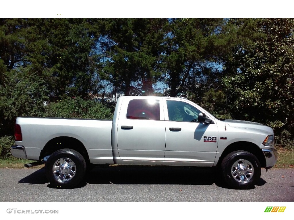 Bright Silver Metallic 2017 Ram 2500 Tradesman Crew Cab 4x4 Exterior Photo #115882155
