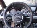 2017 Audi S8 Black Valcona w/Sport Stitched Diamond Interior Steering Wheel Photo