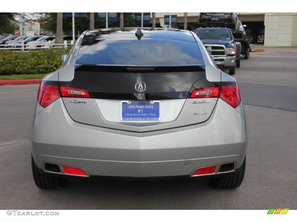 2012 ZDX SH-AWD Advance - Palladium Metallic / Ebony photo #6