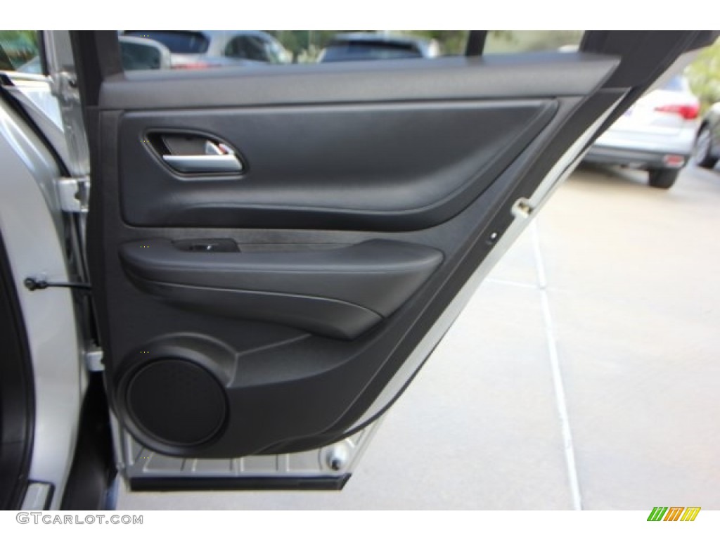 2012 Acura ZDX SH-AWD Advance Ebony Door Panel Photo #115882905