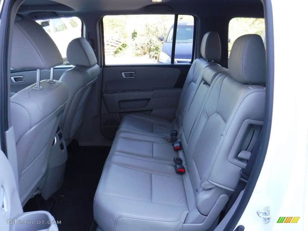 2015 Pilot EX-L 4WD - Taffeta White / Gray photo #19