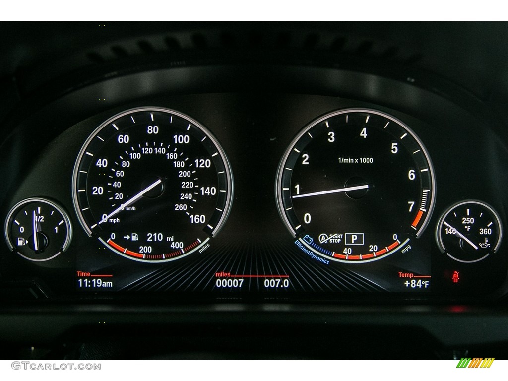2017 BMW X5 sDrive35i Gauges Photo #115883100