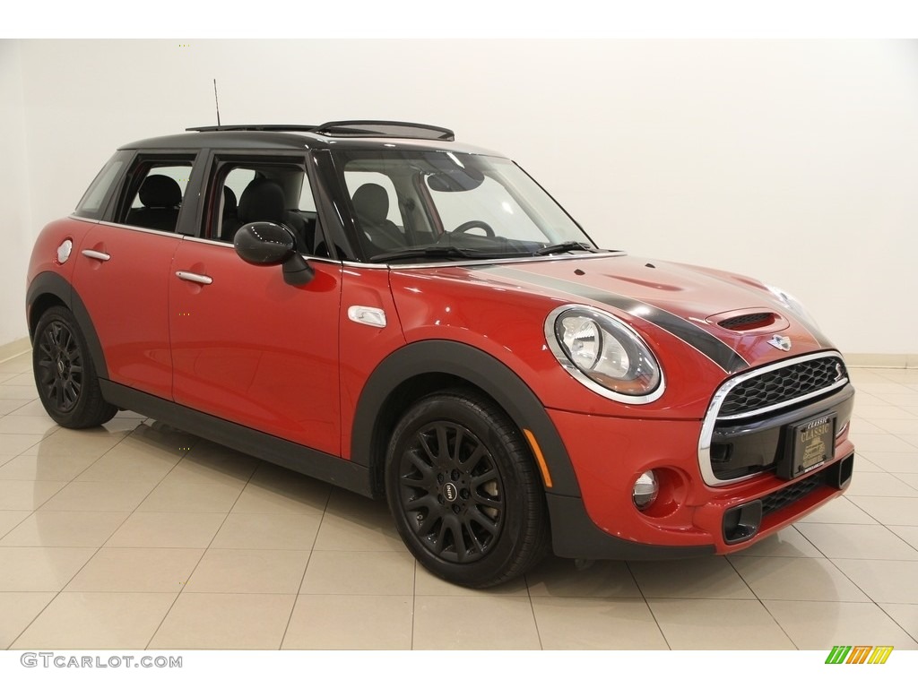 2016 Hardtop Cooper S 4 Door - Blazing Red Metallic / Carbon Black photo #1